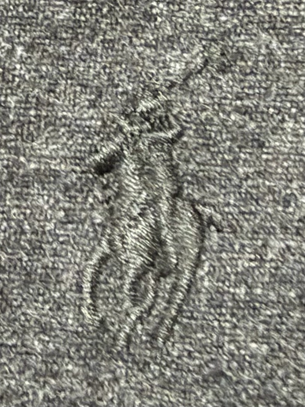 Ralph Lauren Dark Charcoal Gray Button-Down Polo Shirt - Picture 5 of 6